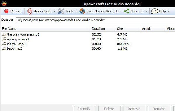 Apowersoft Free Online Audio Recorder