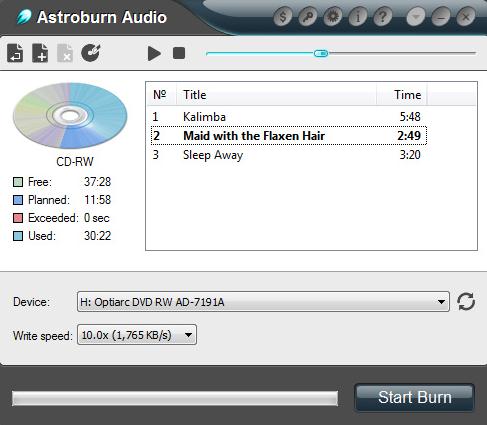 Astroburn Audio