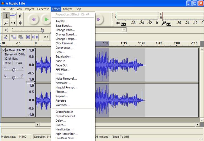 audacity recording computer audio