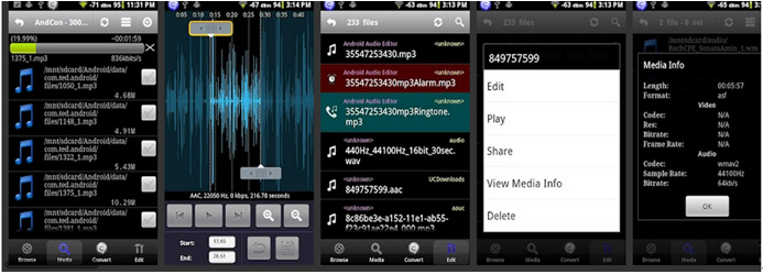 audio editor for android