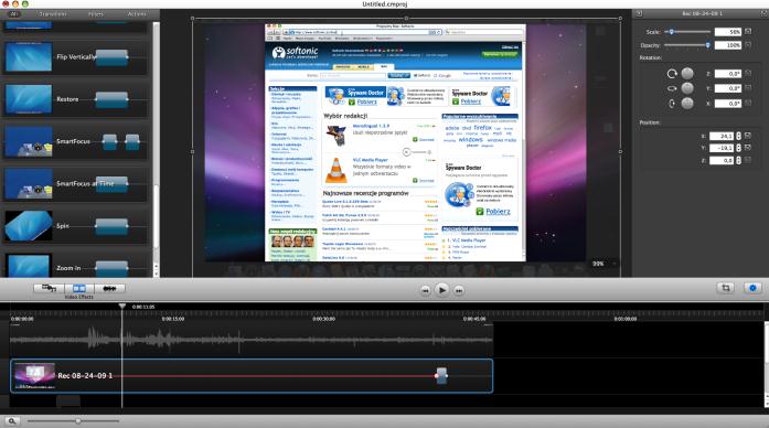 audio visual software for mac