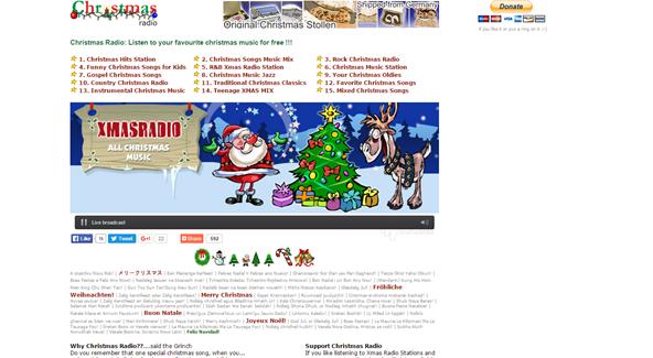 Top 10 Sites to Listen and Stream Christmas Music Online