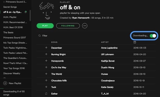 download music desktop spotify