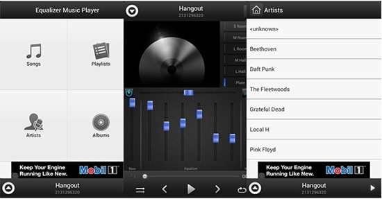 equalizer music player