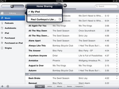 how to transfer music from ipad to ipad