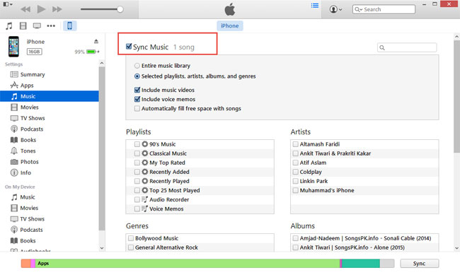 itunes to itunes for android