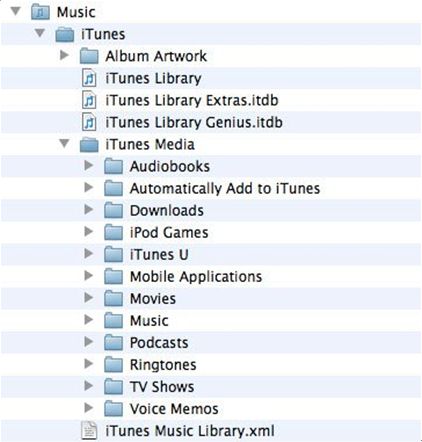 transfer itunes library from computer to external drive