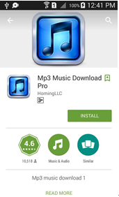 Simple mp3 downloader