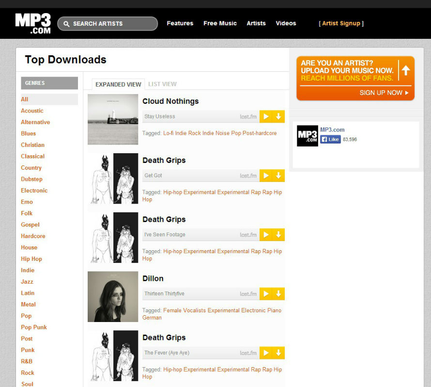 top free mp3 music download