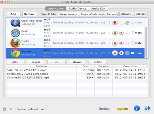 recorder audio mac