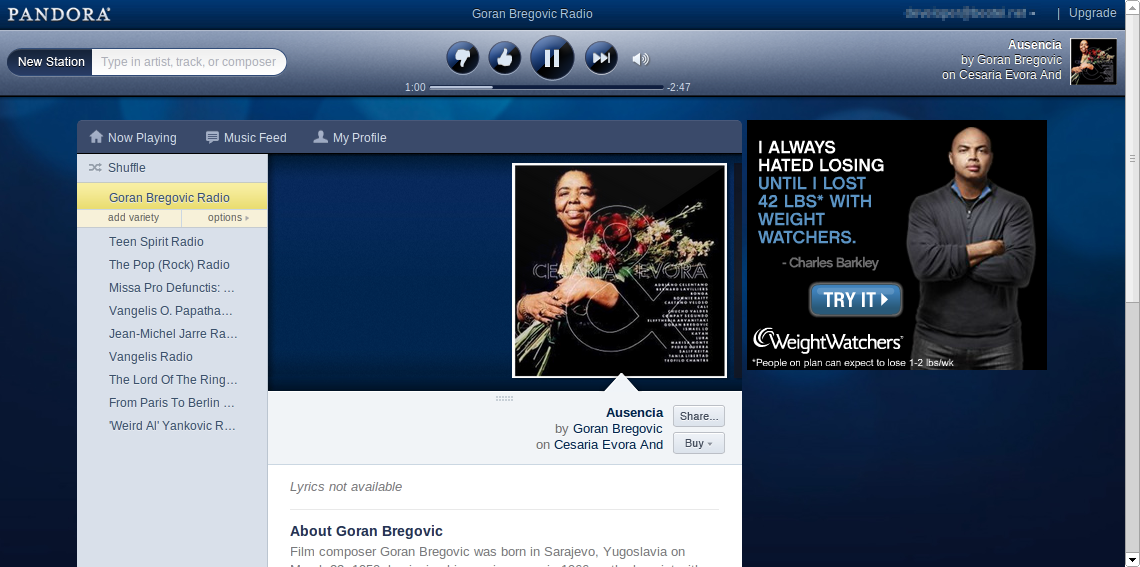 free pandora radio app for mac