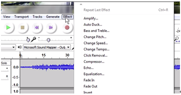 audacity wont record