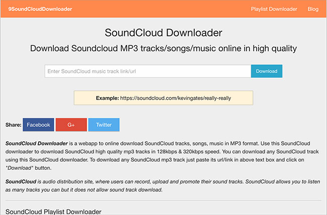 soundcloud downloader online