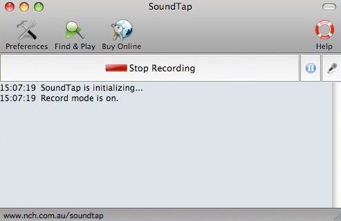 soundtap streaming audio recorder serial