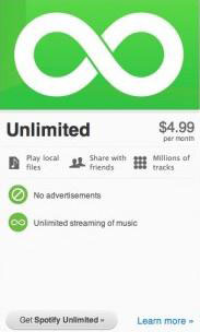 spotify unlimited
