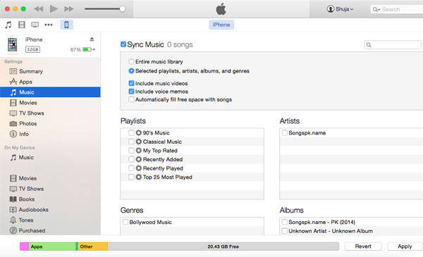 transfer music from ipad to imac