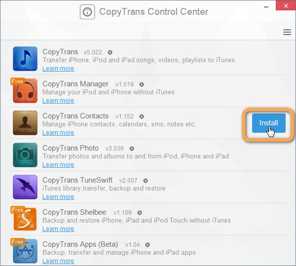 itunes library manager windows 7