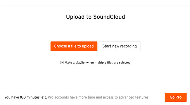 how to upload songs to soundcloud