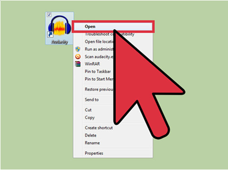 use audacity to record audio from video