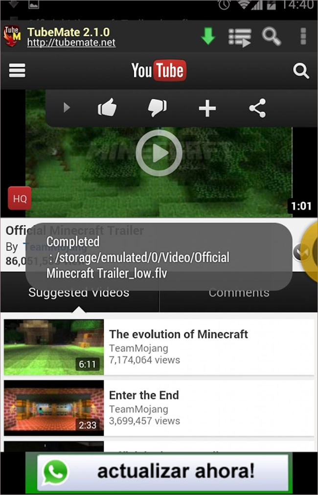 download youtube for android