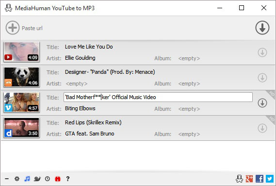 youtube video mp3 download software