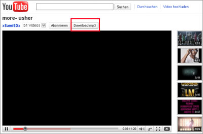 youtube mp3 music downloader firefox extension