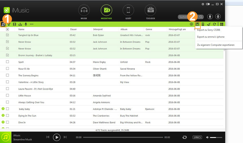 Wie man Musik von Spotify auf den iPod herunterlädt
