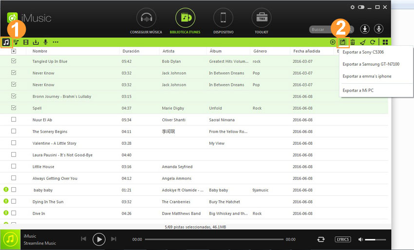 Cómo descargar música de Spotify para iPod