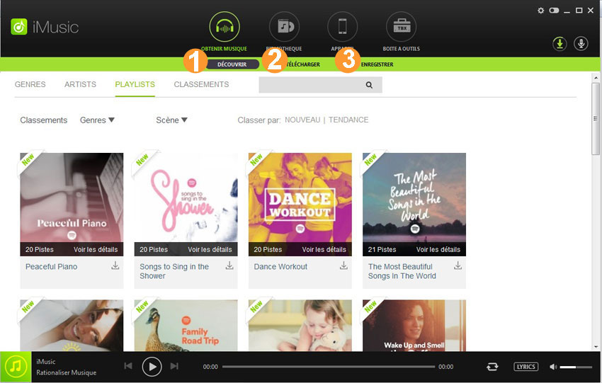 how to download music in iMusic