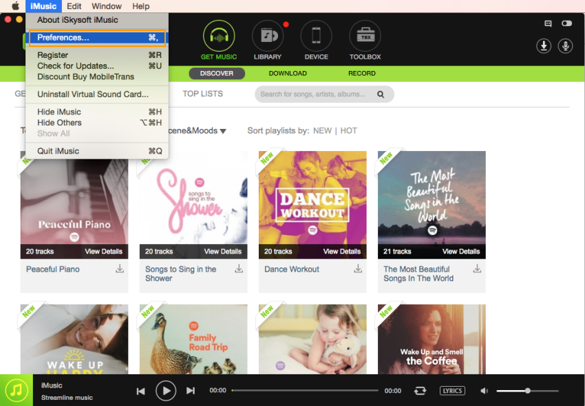 imusic android legal